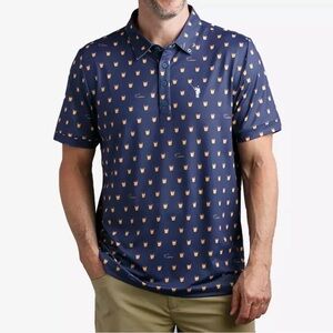 William Murray Golf “Old Fashion” performance stretch Polo